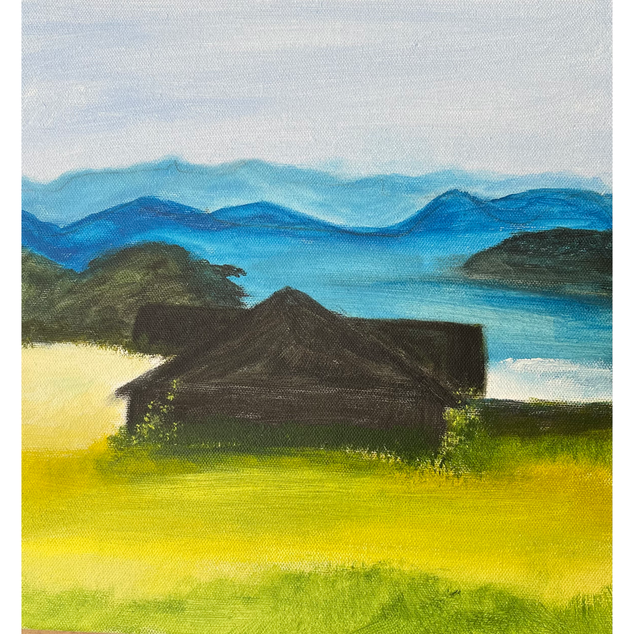 Blue Hills In The Morning