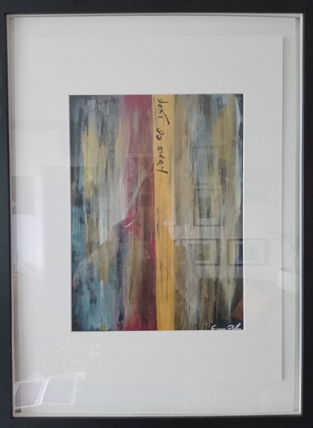 Message from my Soul - framed