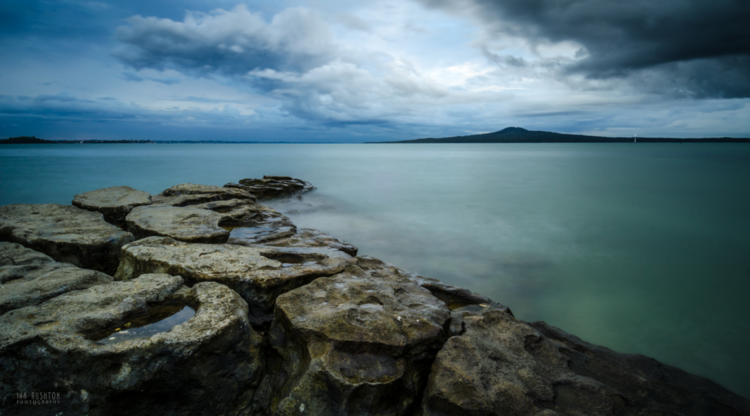 Storm Clouds Over Rangitoto