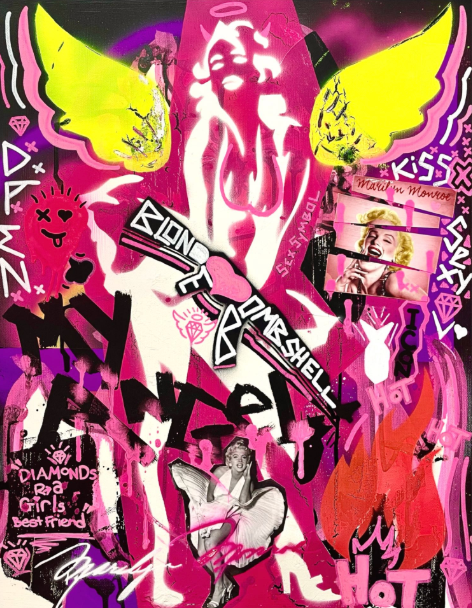 Marilyn Monroe tribute piece by NEO