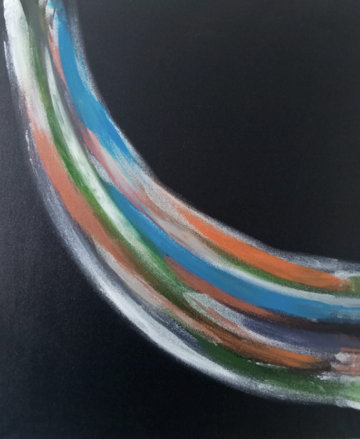 Waterfall no 2 - canvas