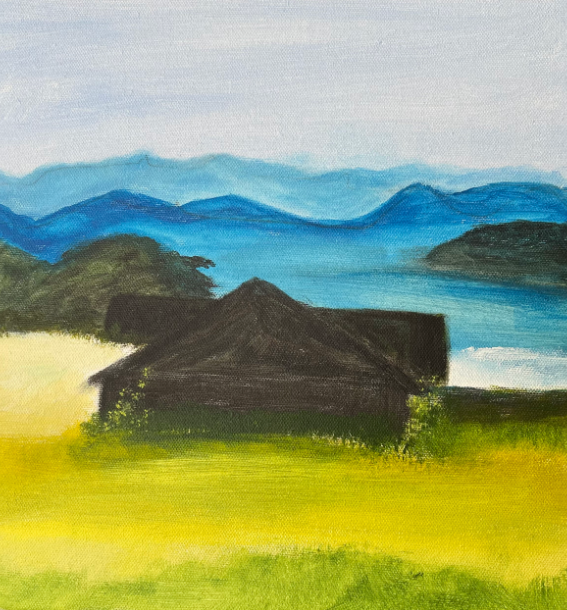 Blue Hills In The Morning