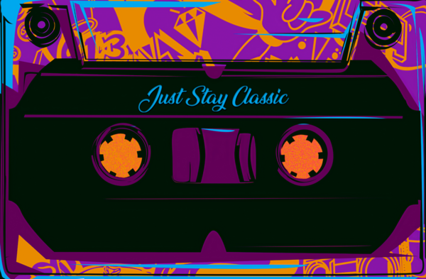 Cassette tape (stay classic) artwork