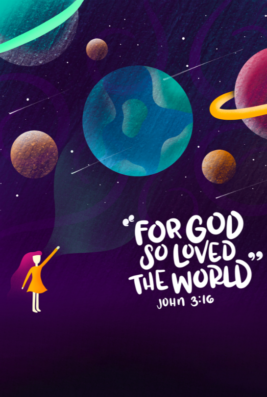 For God So Loved (John 3:16) artwork