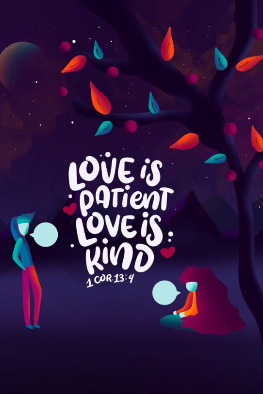 Love is patient (1 Cor 13:4)